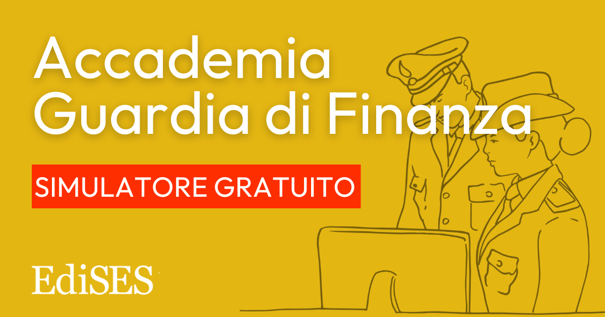 Concorso Accademia Guardia di Finanza esercitati gratis