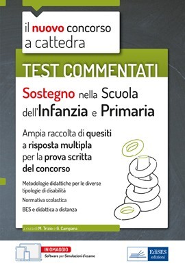 Test commentati per il Sostegno didattico nella scuola dell'Infanzia e Primaria 