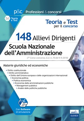 Concorso 148 Allievi Dirigenti SNA (Scuola Nazionale dell'Amministrazione) 