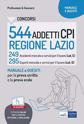 Concorsi 544 posti CPI Regione Lazio