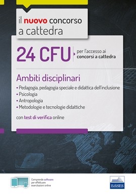 24 CFU per l'accesso ai concorsi a cattedra 