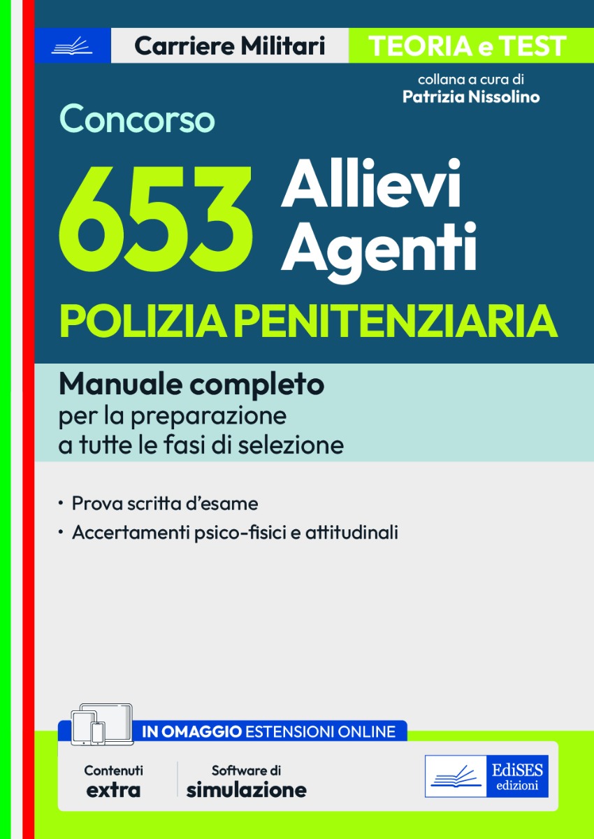 Manuale concorso 653 Allievi Agenti Polizia Penitenziaria