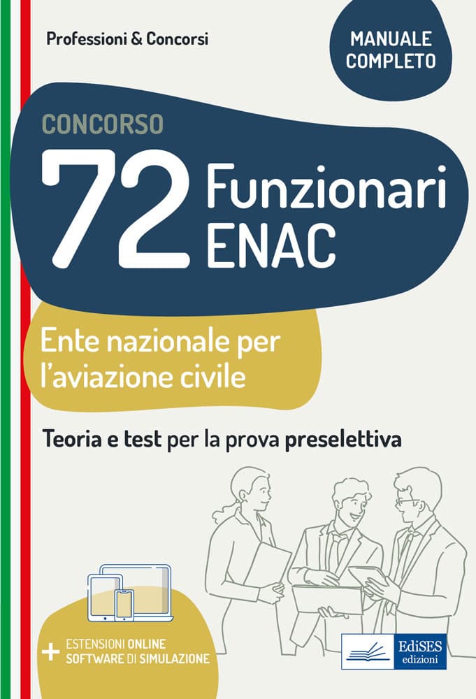 Concorso 72 Funzionari ENAC: teoria e test per la prova preselettiva