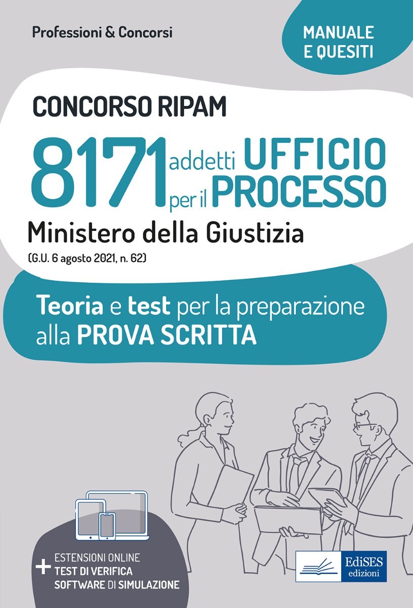 Concorso RIPAM 8171 addetti Ufficio per il Processo - Teoria e test