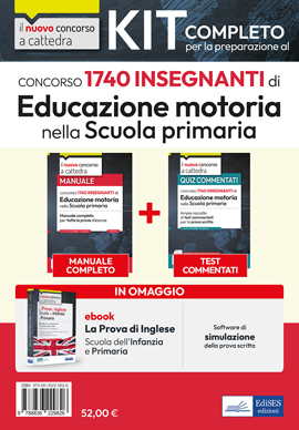 Kit concorso 1.740 insegnanti di educazione motoria nella scuola primaria