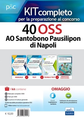 Kit Concorso 40 OSS AO Santobono Pausilipon di Napoli