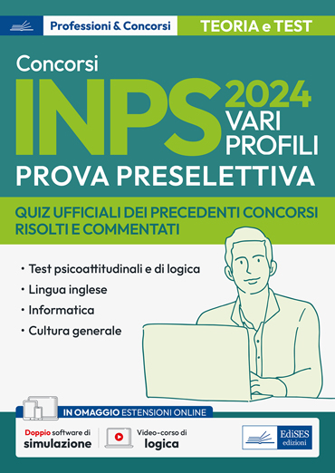 Concorsi INPS 2024: teoria e test per la preselezione