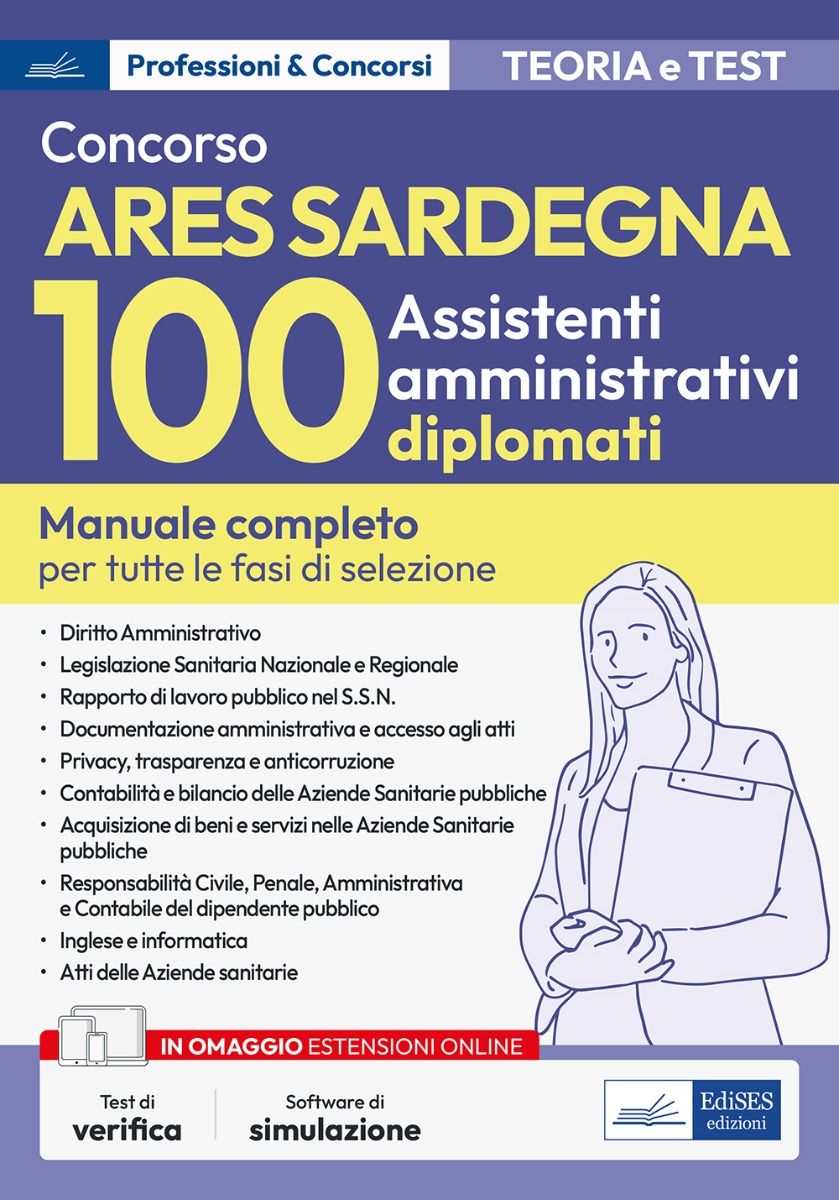 Concorso 100 Assistenti amministrativi ARES Sardegna