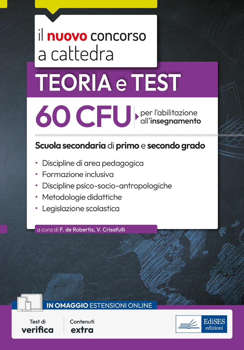 Manuale 60 CFU per l'abilitazione all'insegnamento nella scuola secondaria