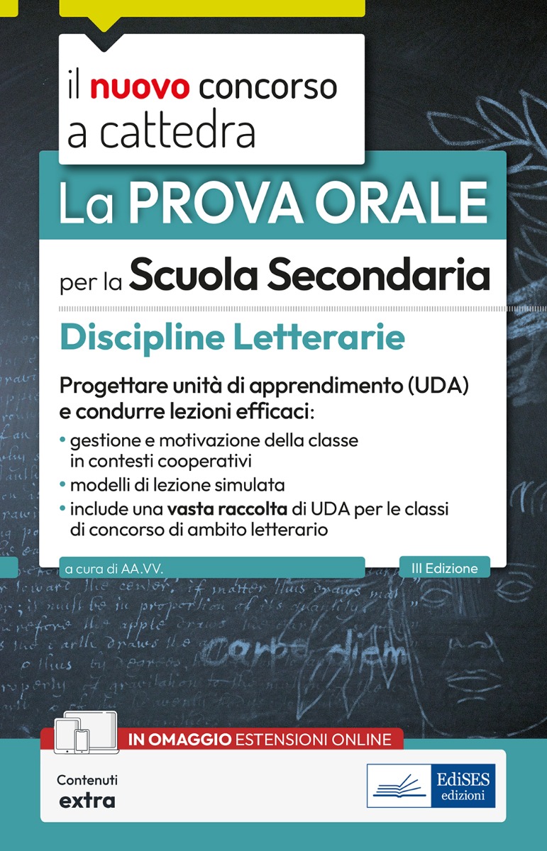 Concorso a cattedra - La prova orale per la scuola secondaria - Discipline Letterarie