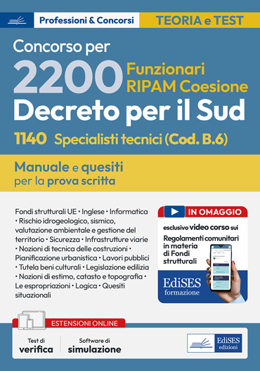 Concorso RIPAM - 1140 Specialisti tecnici