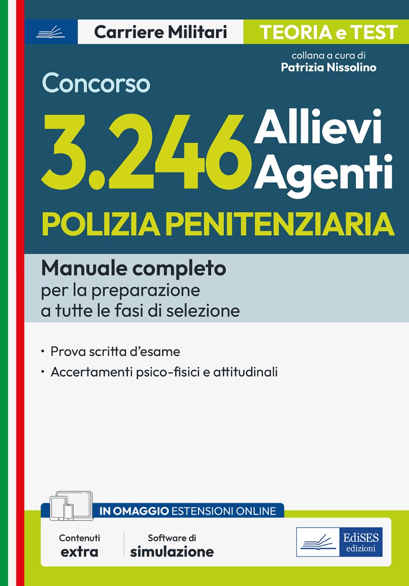 Manuale concorso 3.246 Allievi Agenti Polizia Penitenziaria