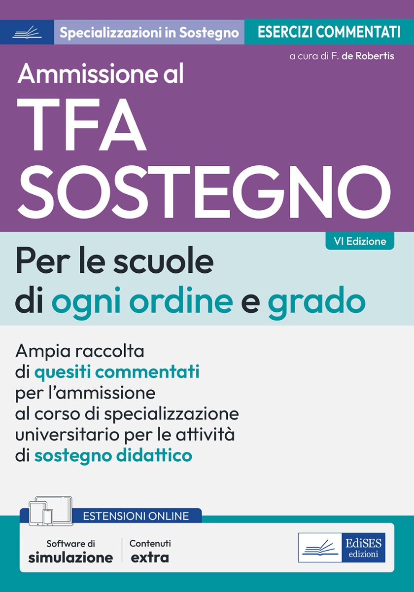 Eserciziario Concorso TFA Sostegno Didattico per le Scuole di ogni ordine e grado