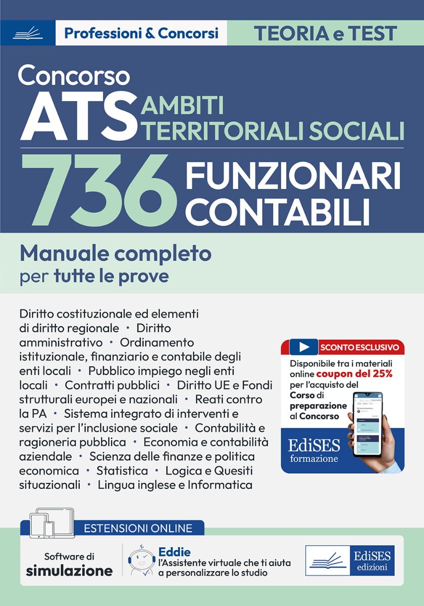 Concorso 736 Funzionari Contabili ATS - Ambiti Territoriali Sociali
