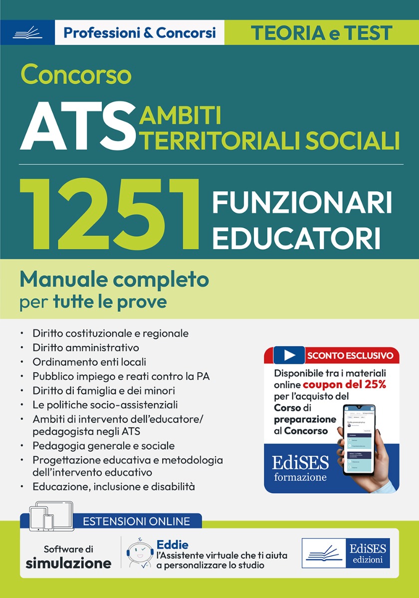 Concorso 1251 Funzionari Educatori ATS - Ambiti Territoriali Sociali
