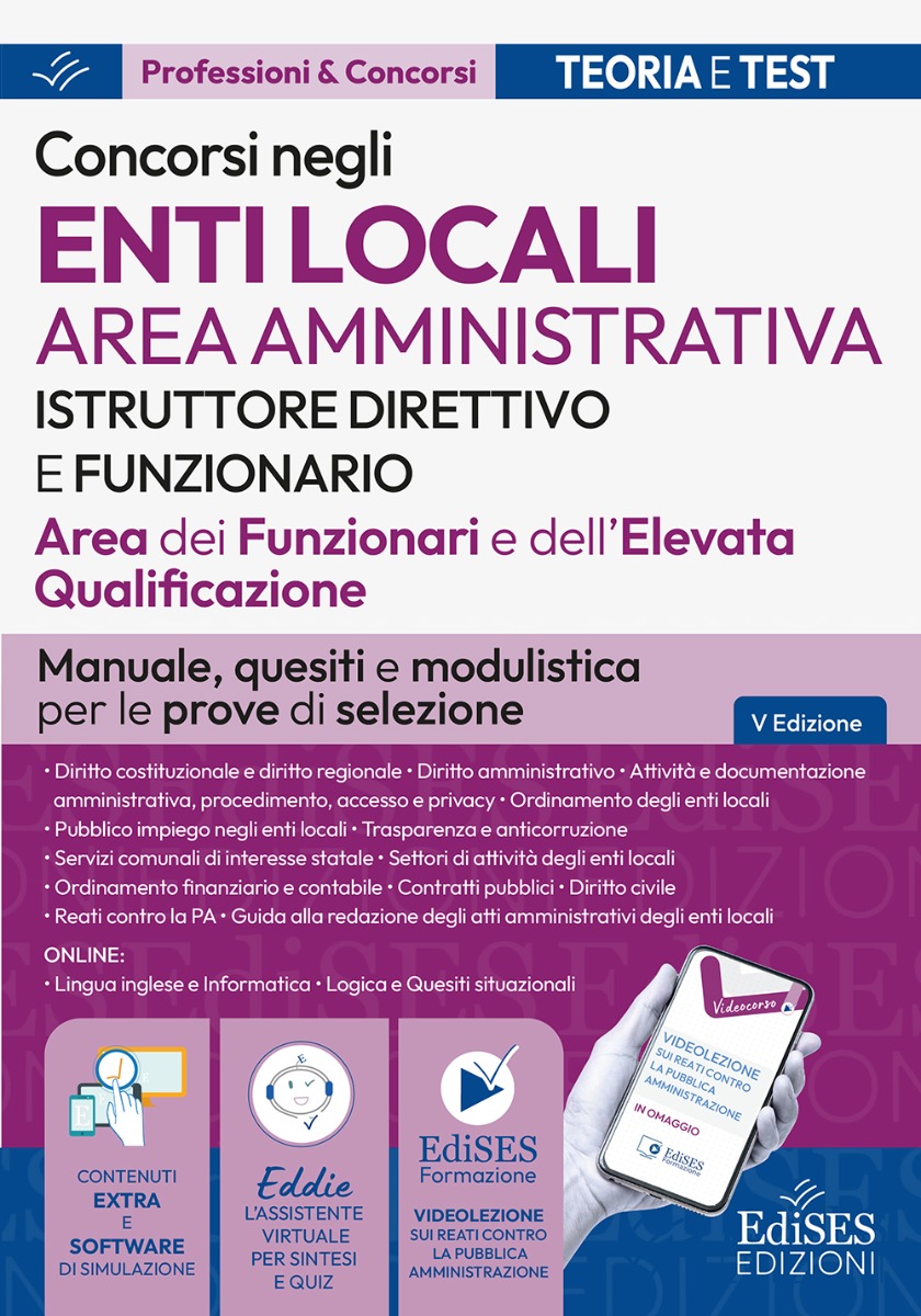Istruttore direttivo e Funzionario - Enti locali