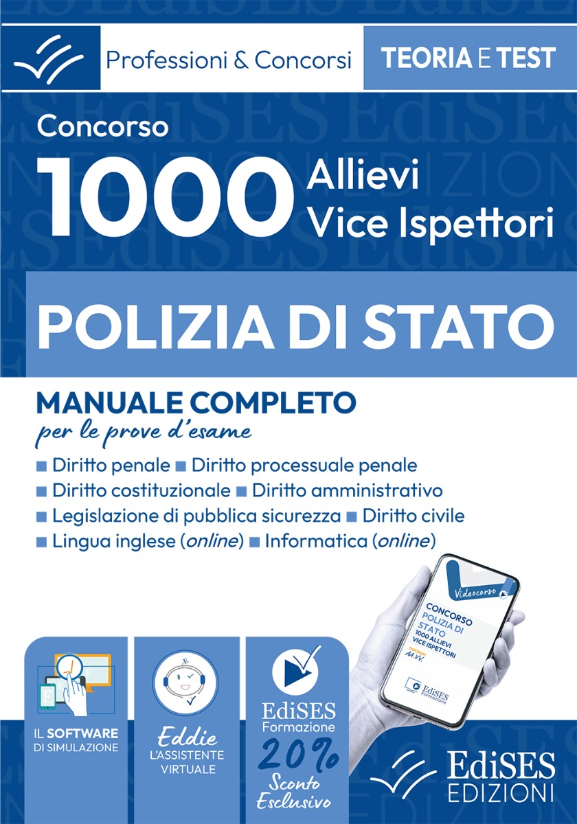 Concorso 1000 Allievi Vice Ispettori Polizia di Stato