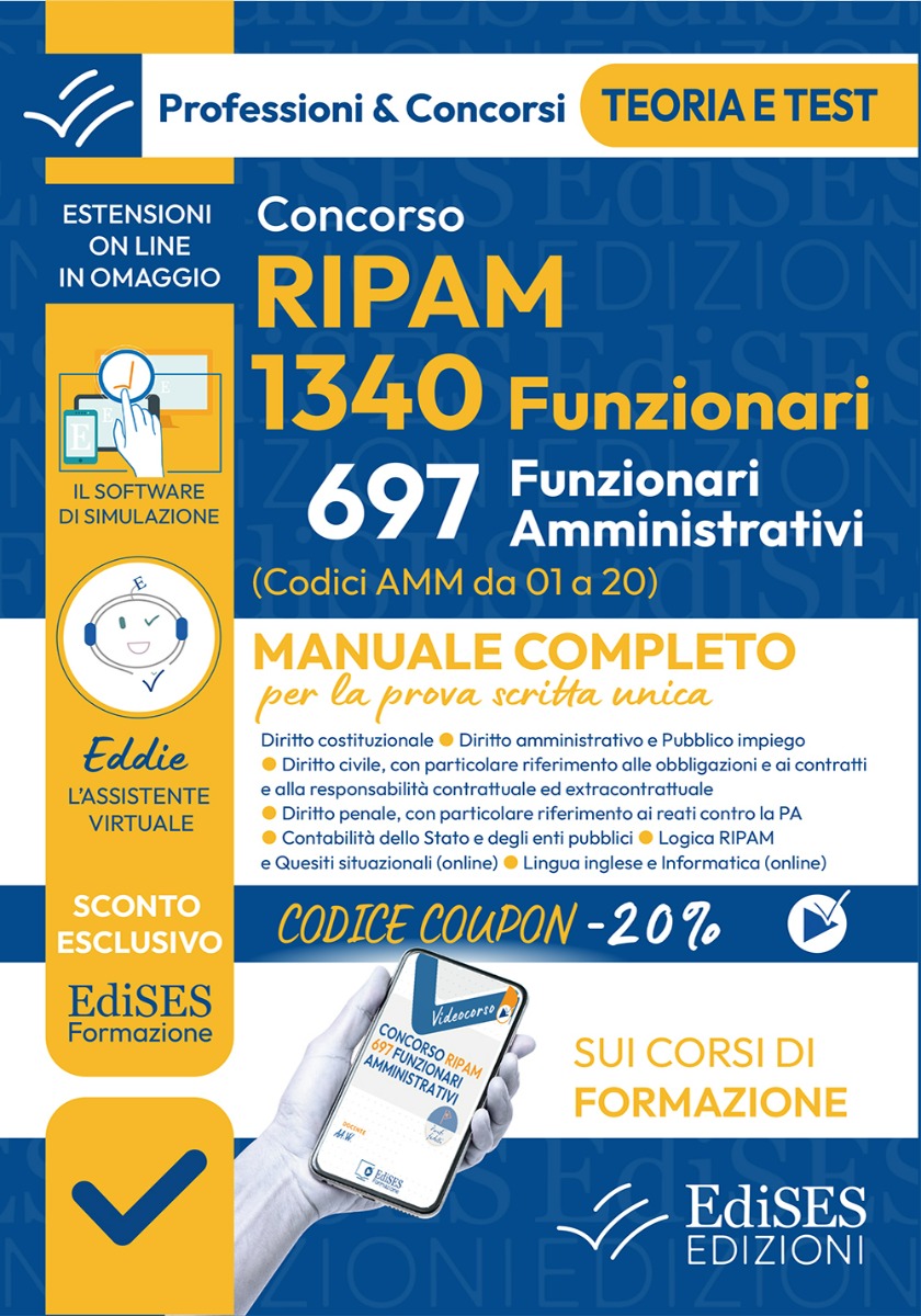 Concorsi RIPAM 2026: 1340 Funzionari - 697 Funzionari amministrativi