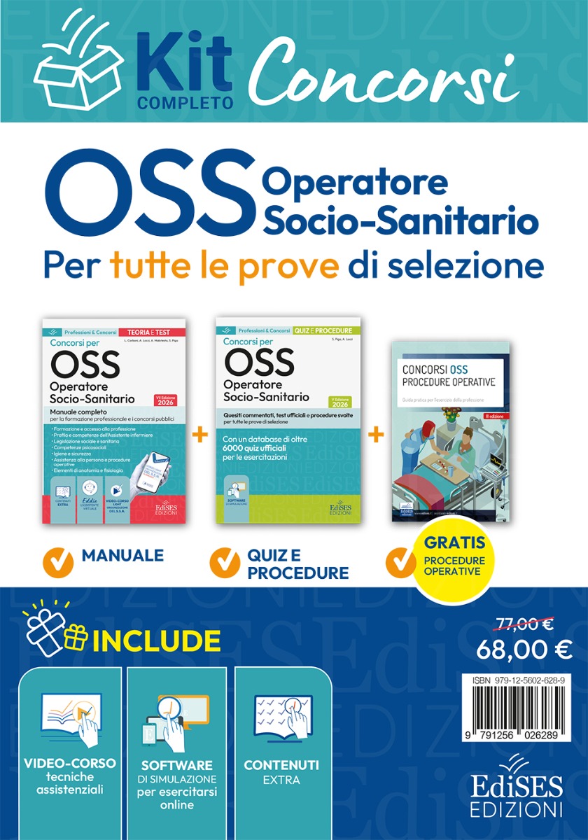 Kit concorsi OSS - Operatore Socio Sanitario