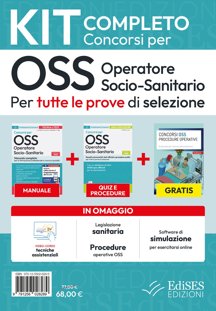 Kit concorsi OSS - Operatore Socio Sanitario