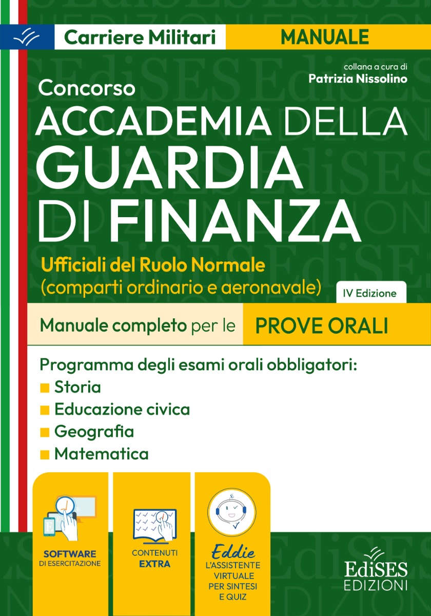 Concorso Accademia della Guardia di Finanza - Manuale completo per le prove orali