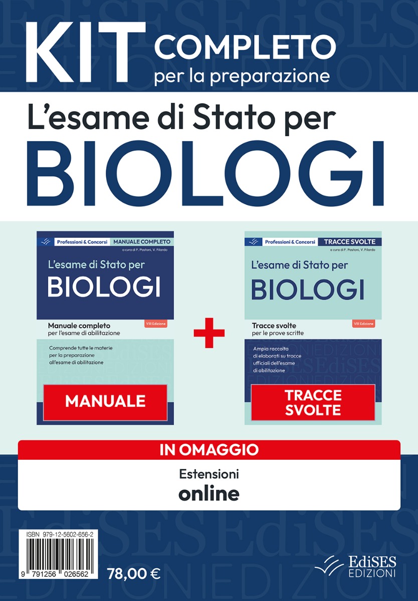 Kit completo Esame di Stato Biologi