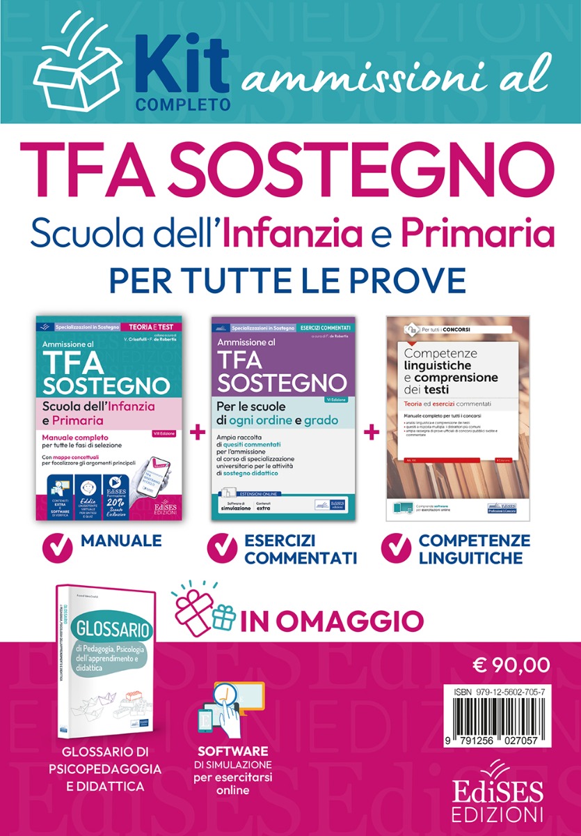 Kit Base TFA Sostegno Scuola dell'Infanzia e Primaria 2026