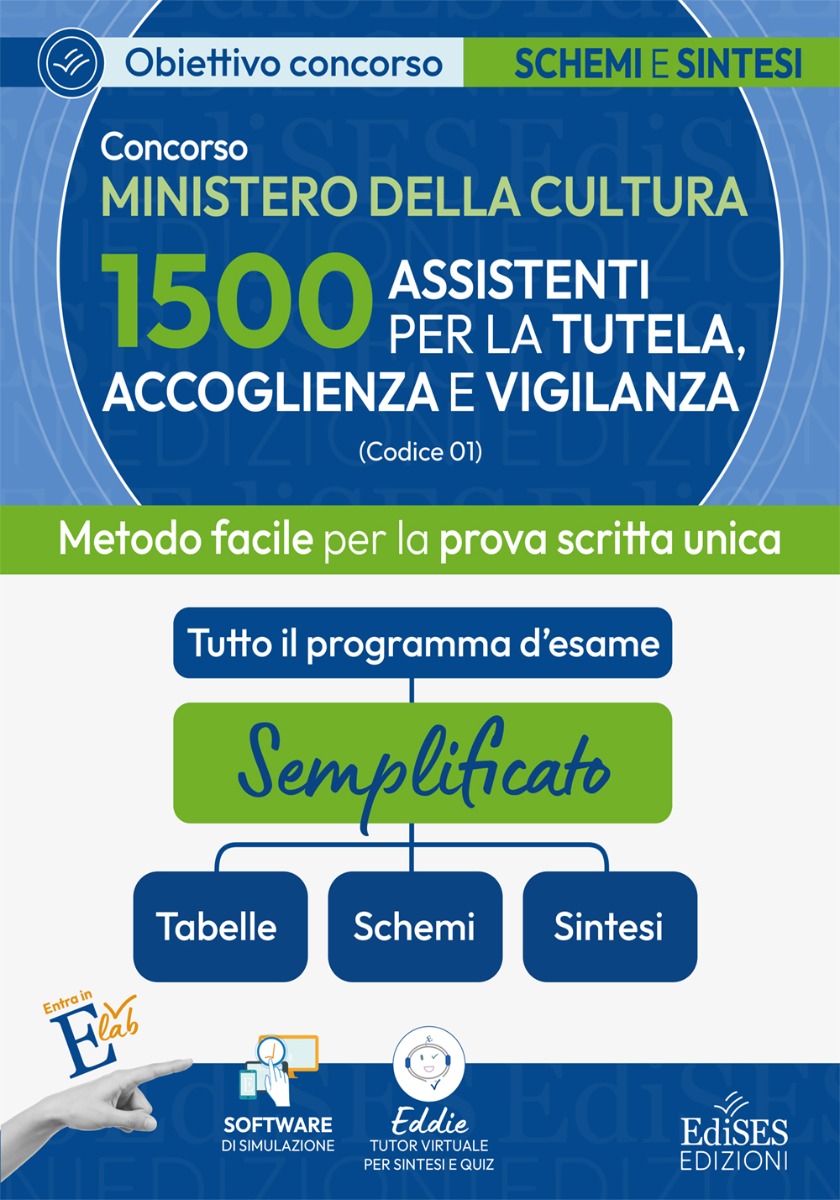 Concorso 1500 Assistenti alla tutela, accoglienza e vigilanza Ministero della Cultura 