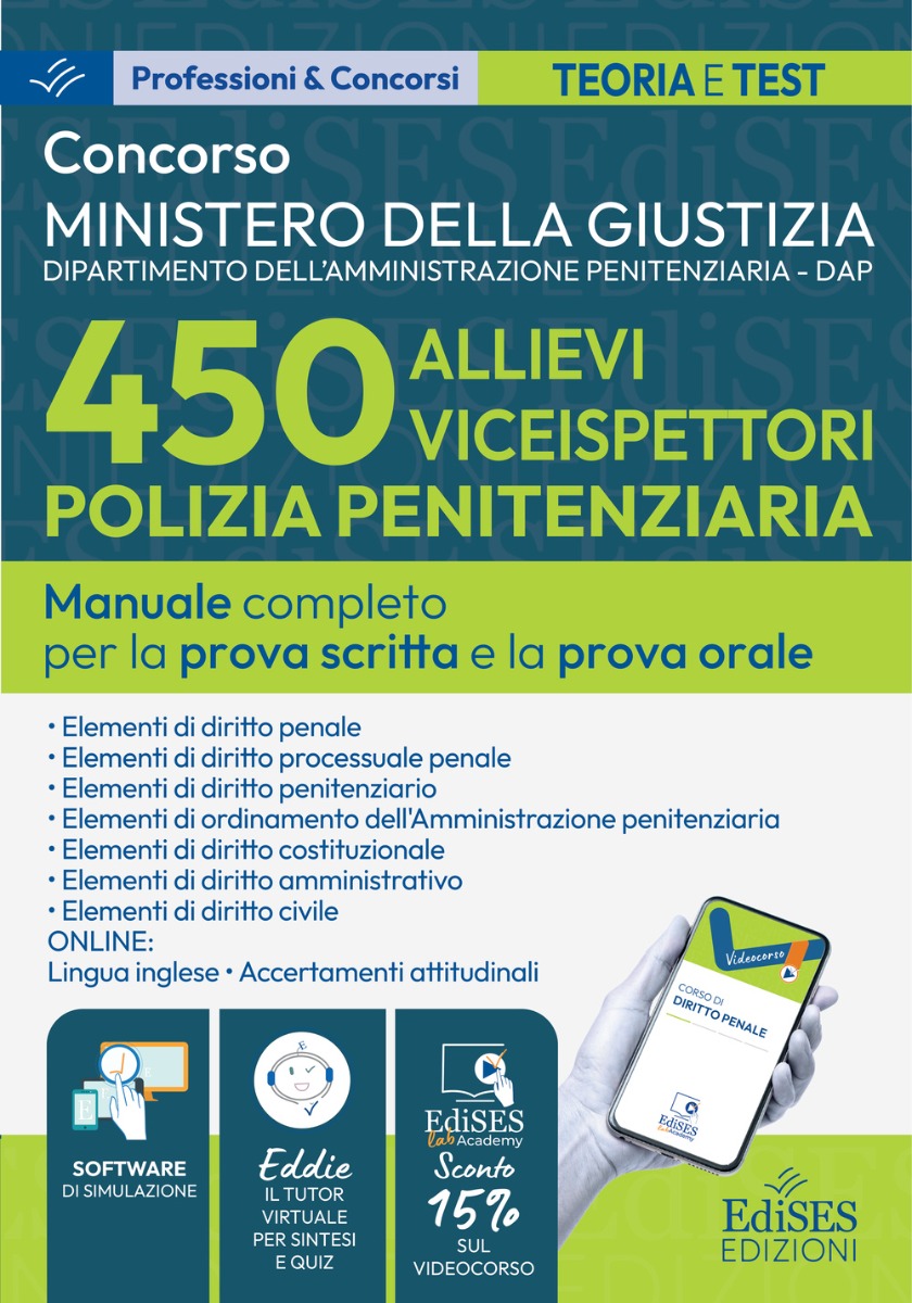 Concorso 450 Allievi Vice Ispettori Polizia Penitenziaria