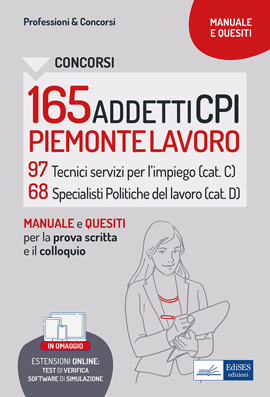 Concorsi 165 addetti CPI Piemonte Lavoro - 97 Tecnici e 68 Specialisti del mercato del lavoro 