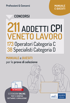 Concorsi 211 addetti CPI Veneto Lavoro - 173 Operatori e 38 Specialisti del mercato del lavoro 