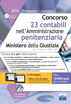 Concorso 23 Contabili Ministero della Giustizia - Amministrazione Penitenziaria