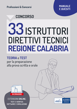 Concorso 33 Istruttori Direttivi Tecnici Regione Calabria