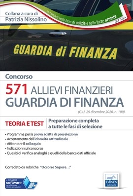 Concorso 571 Allievi Finanzieri nella Guardia di Finanza