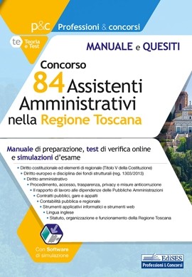 Concorso 84 Assistenti Amministrativi nella Regione Toscana