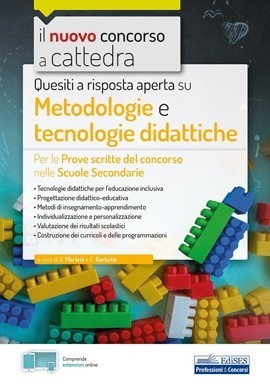 Concorso a cattedra - Quesiti a risposta aperta su Metodologie e tecnologie didattiche