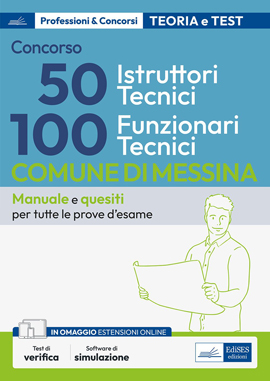 Concorso Comune di Messina 100 Funzionari tecnici - 50 Istruttori tecnici