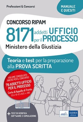 Concorso RIPAM 8171 addetti Ufficio per il Processo - Teoria e test