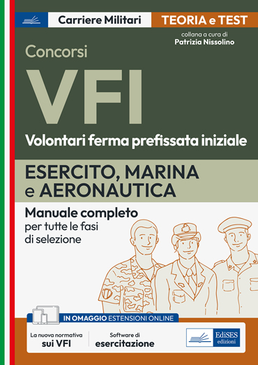 Concorsi VFI - Esercito, Marina, Aeronautica - Volontari in ferma prefissata iniziale. 