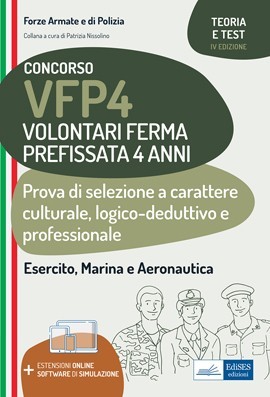 Concorso VFP4 Esercito, Marina e Aeronautica: manuale di teoria e test