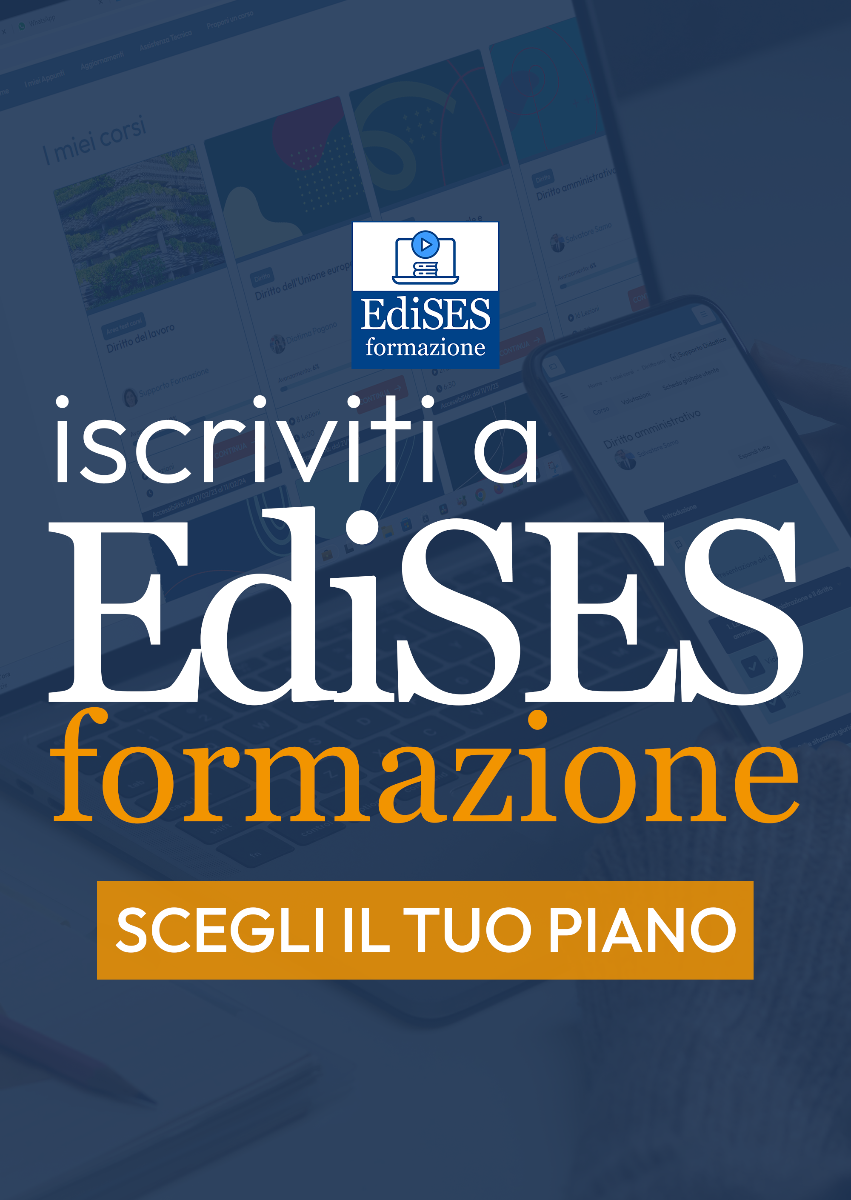 Iscrizione alla piattaforma EdiSES Formazione