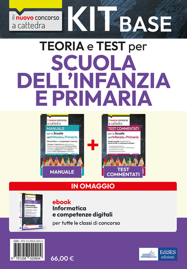 KIT Base Concorso a cattedra Scuola dell'Infanzia e Primaria