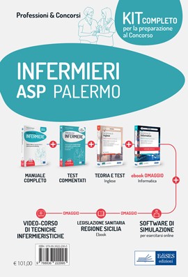 Kit completo Concorso Infermieri ASP Palermo