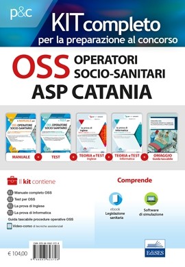 Kit completo OSS Operatori Socio-Sanitari ASP Catania