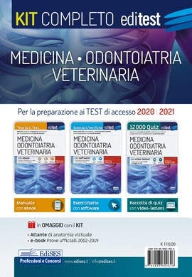 TEST DI AMMISSIONE UNIVERSITÀ 2021