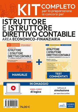 Kit concorsi per Istruttore e Istruttore direttivo contabile negli enti locali - Area economico finanziaria