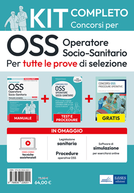 Kit concorsi OSS - Operatore Socio Sanitario
