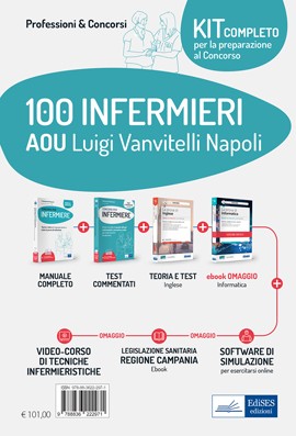 Kit concorso 100 Infermieri AOU Luigi Vanvitelli Napoli