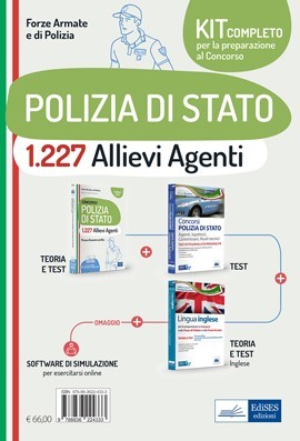 Kit Concorso 1.227 Allievi Agenti Polizia di Stato