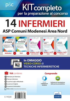 Kit concorso 14 Infermieri ASP Comuni Modenesi Area Nord